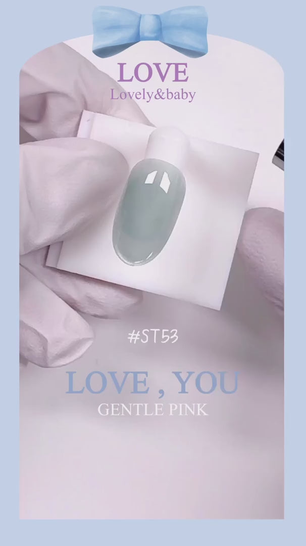 GENTLE PINK Love you - Ultra silk magnetic gel | individual/collection